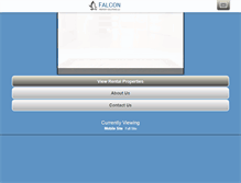 Tablet Screenshot of falconprops.com